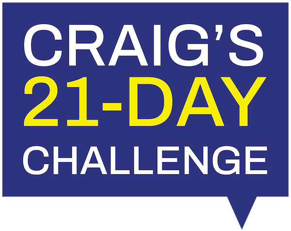 Craig's 21 Day Challenge