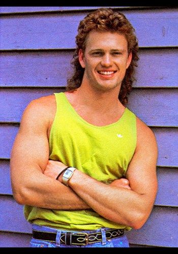 Craig Mclachlan when he was young loving live and fitness.