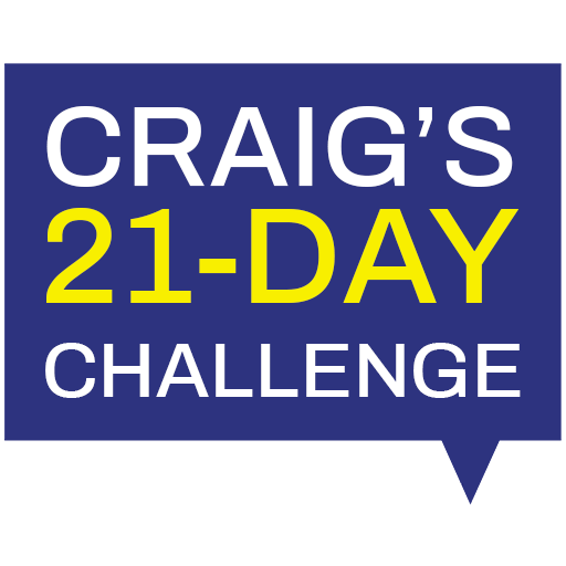 Craig's 21 Day Challenge